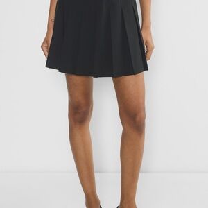 Aritzia Black Mini Skater Skirt